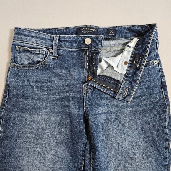 Lucky Brand Lolita Low Rise Skinny Jeans Dark Wash Stretch Women's 12x31 Clean - Picture 3 of 11